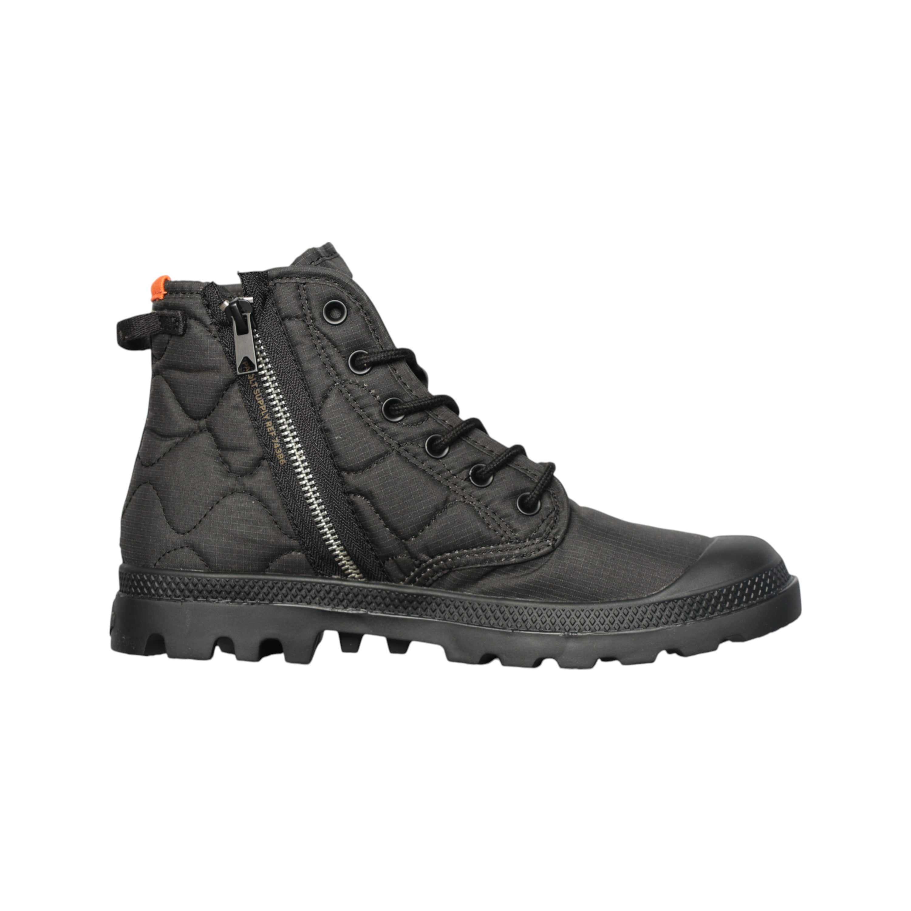 Palladium Sneaker Pampa Re-Quilted Black